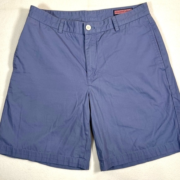 VINEYARD VINES Men’s Classic Fit 9” Periwinkle Blue Club Shorts Size 32 Preppy‎ - Picture 1 of 10